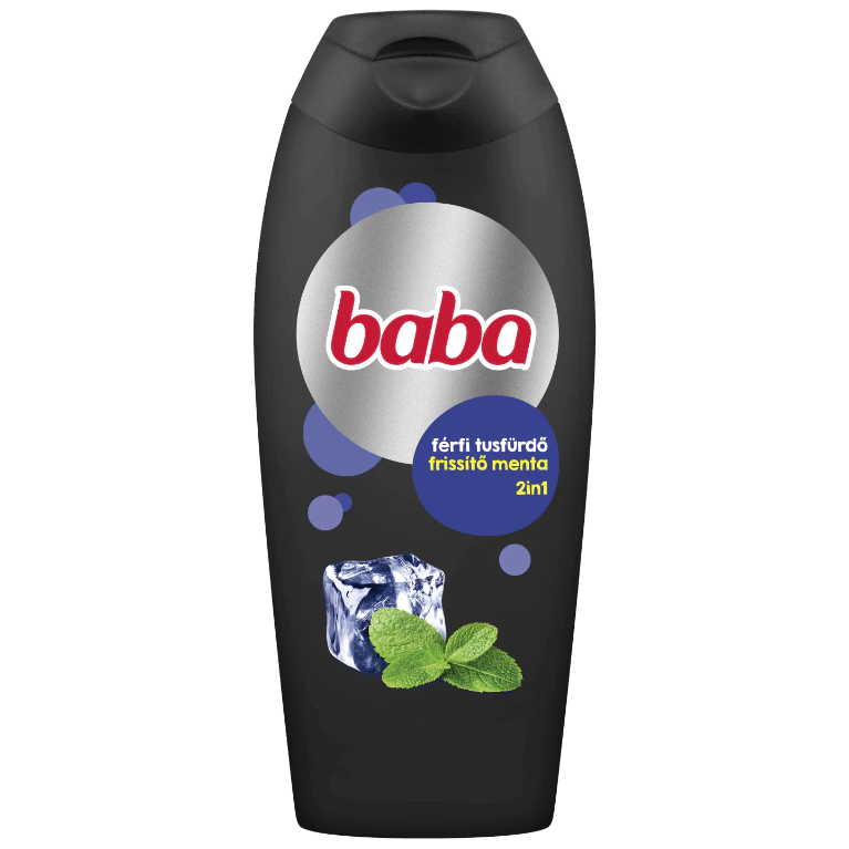 Baba férfi tusfürdő Menta, 400ml