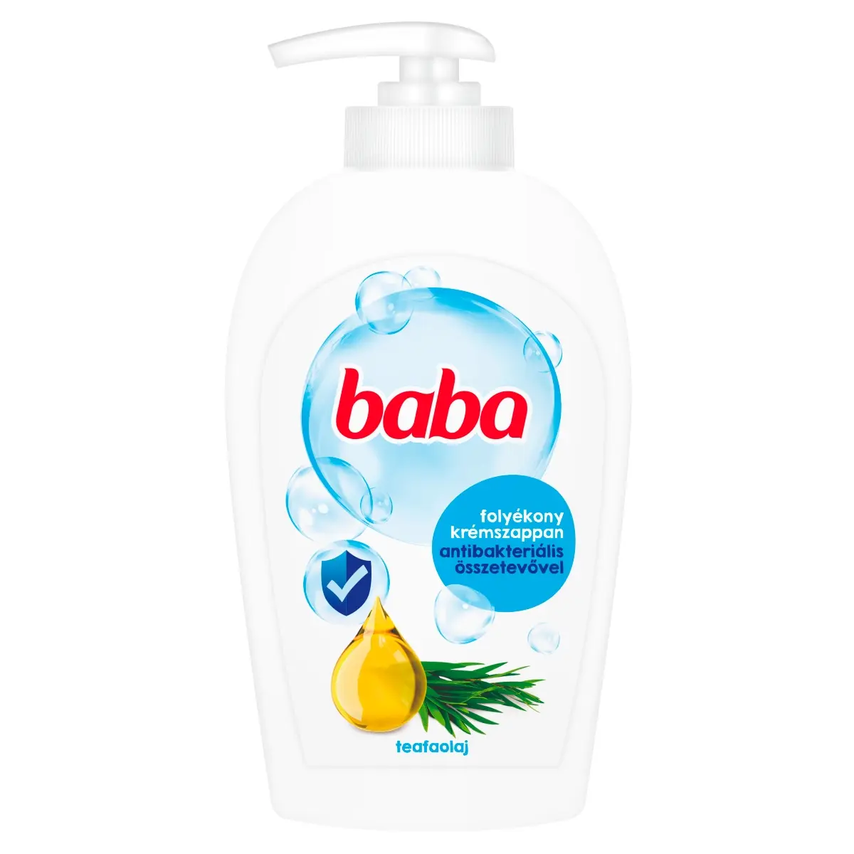 Baba folyékony szappan antibekterális teafaolajjal, 250ml