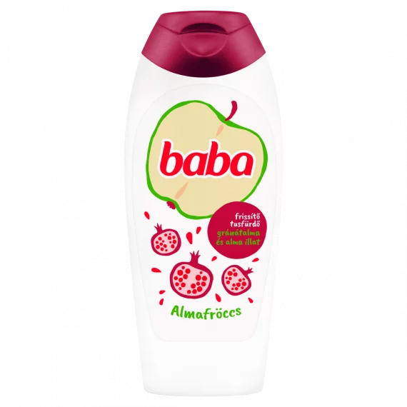 Baba tusfürdő alma gránátalma, 400ml