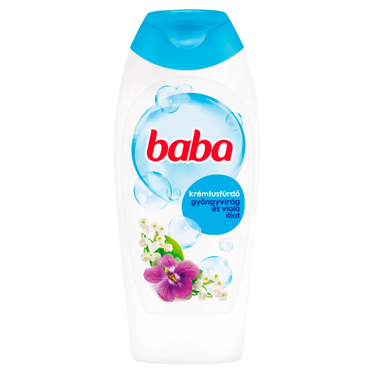 Baba tusfürdő gyöngyvirág és viola, 400ml