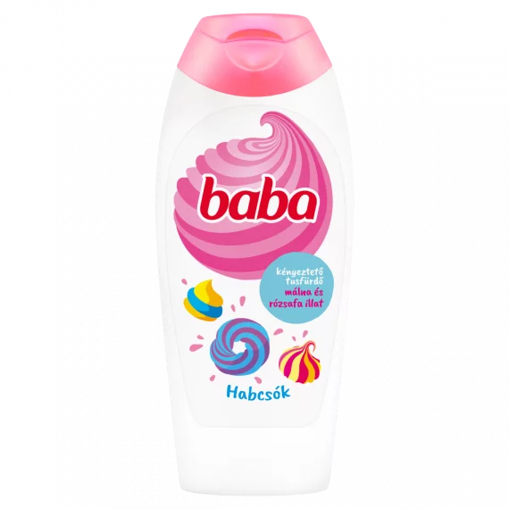 Baba tusfürdő málna és rózsafa, 400ml