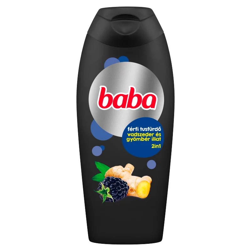 Baba férfi tusfürdő Vadszeder és Gyömbér, 400ml
