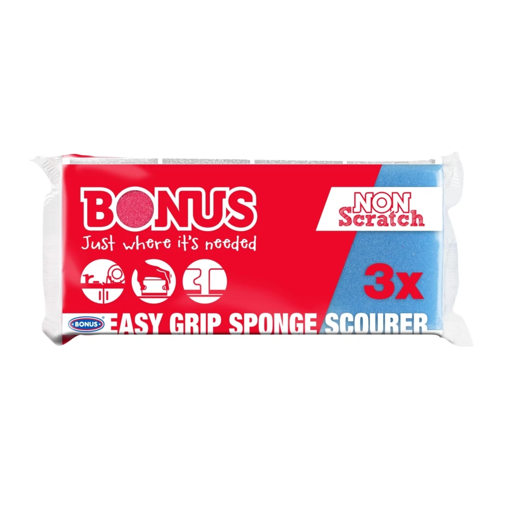 Bonus súrolószivacs, non scratch, 5 db