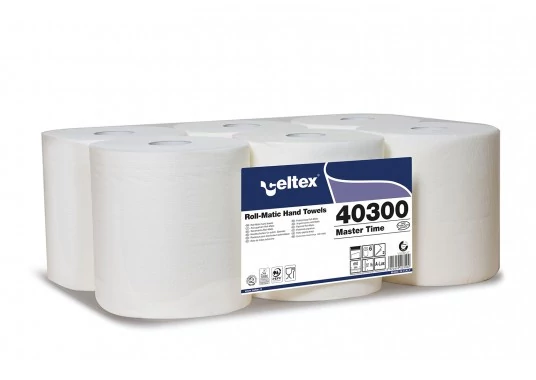 Celtex 40300 tekercses kéztörlő, 2 réteg, 285m, 6 tekercs/karton