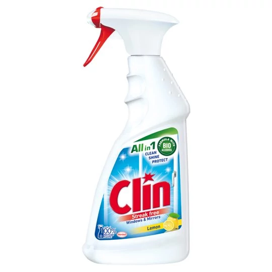 Clin szórófejes ablaktisztító Lemon, 500ml