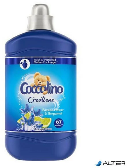 Coccolino öblítő, Passion flower & Bergamot, 64 mosás, 1600ml