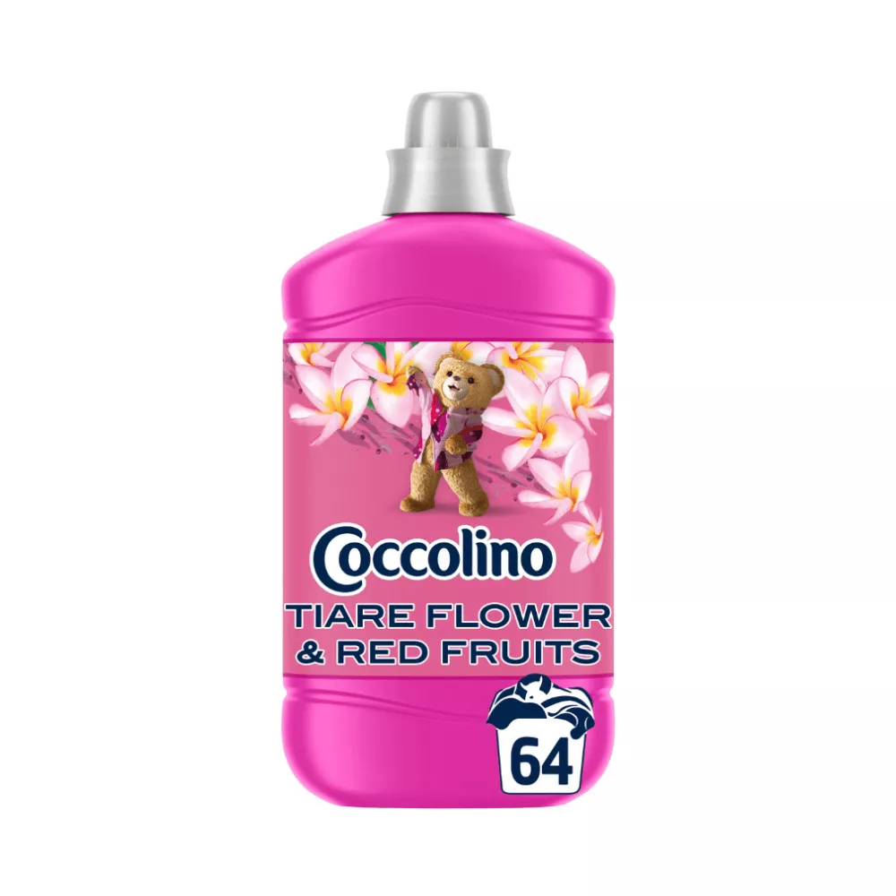 Coccolino öblítő, Tiare flower & Red fruit, 64 mosás, 1600ml