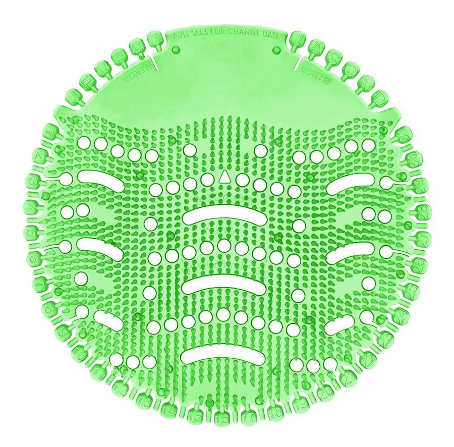 Wave 2.0 piszoár illatosító gumirács, kiwi-grapefruit (világos-zöld), 1db/csomag