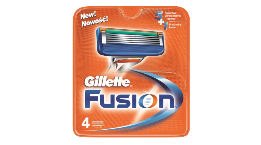 Gillette Fusion férfi borotva betét, 4db