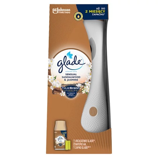 Glade elektromos készülék + utántöltő Bali Szantálfa, 269ml