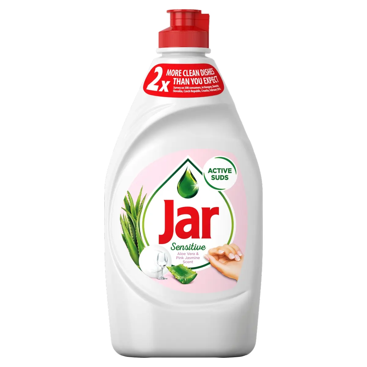 Jar mosogatószer aloe & pink, 450ml