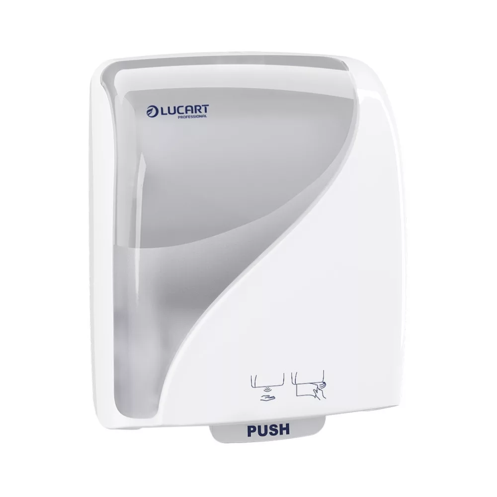 Lucart Identity Touch Free Towel Dispenser érintésmentes papírkéztörlő adagoló fehér - 892988