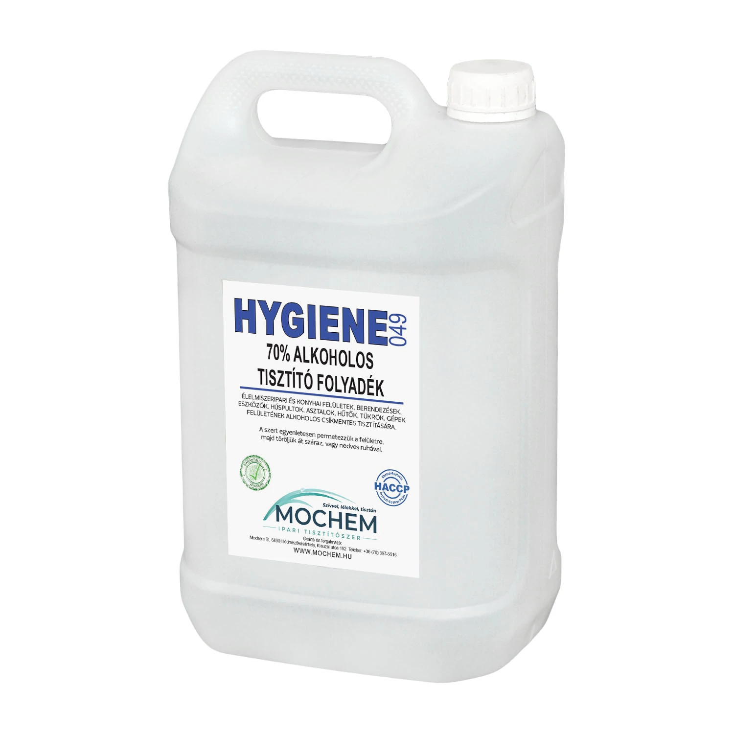 Hygiene 049 70%-os alkoholos tisztító folyadék, 5L