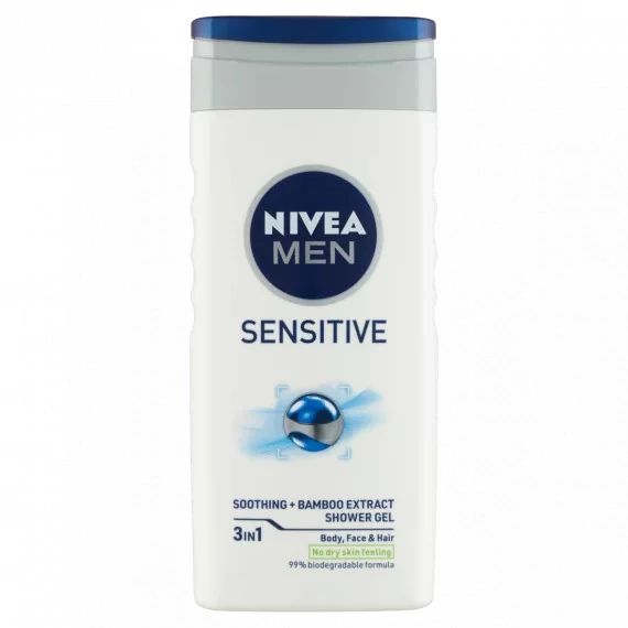 Nivea tusfürdő Creme Sensitive, 250ml