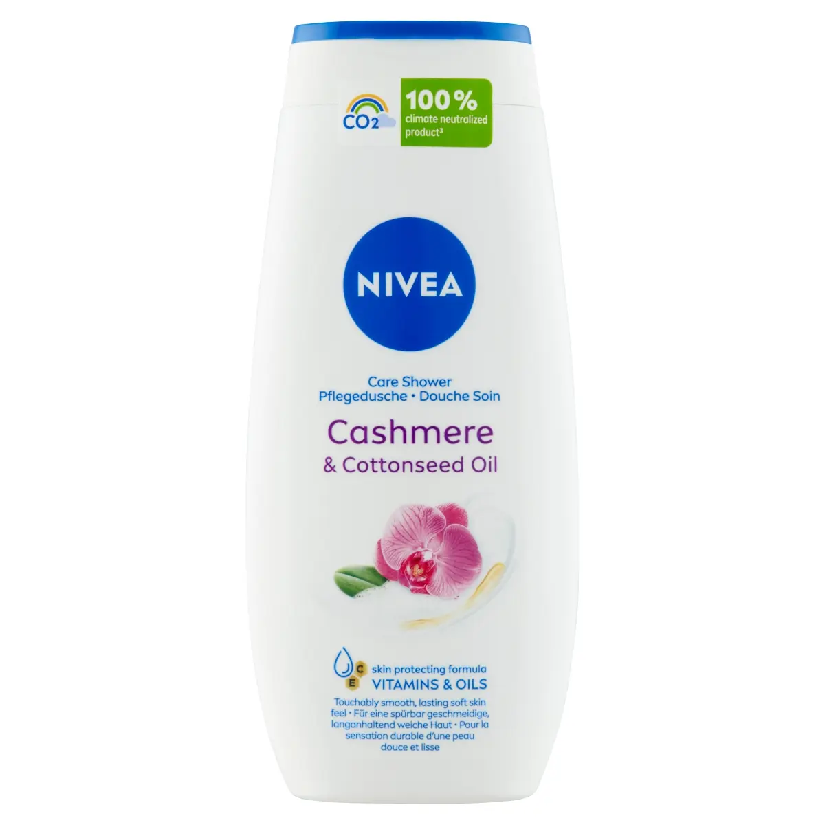 Nivea tusfürdő Care&Cashmere Moments, 250ml