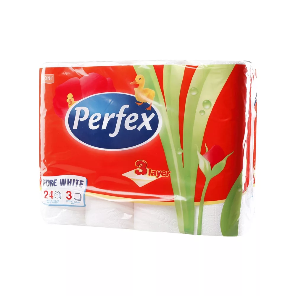 Perfex toalettpapír 3 rétegű , 24 tekercses