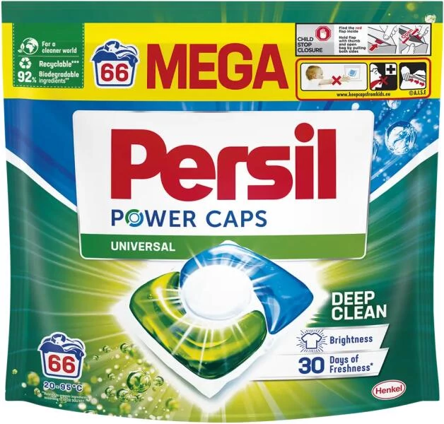 Persil mosókapszula Universal, 66 mosáshoz, 66 db