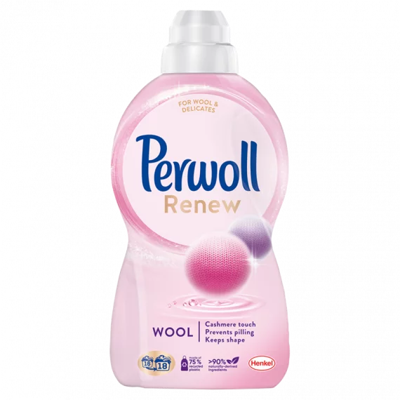 Perwoll mosógél Wool, 54 mosáshoz, 2970ml