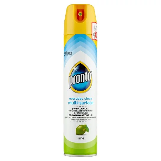 Prontó bútorápoló aerosol multi surface Lime, 250ml