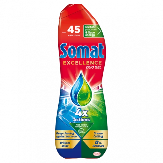 Somat Excellence Duo Gel, 38 mosogatás
