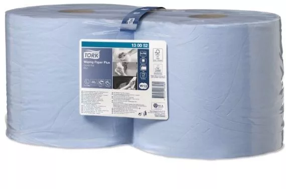 Tork ipari törlőpapír, kék, 2db/karton, 130052