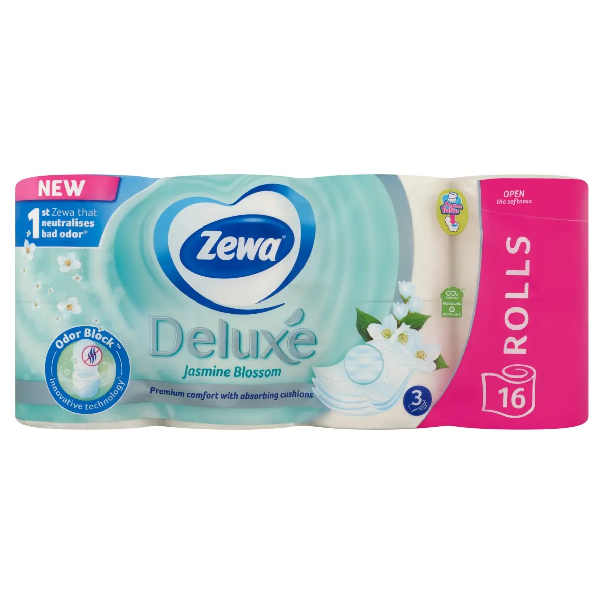 Zewa Deluxe Jasmine toalettpapír 3 rétegű, 16 tekercses