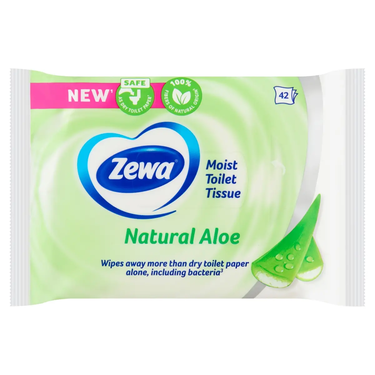 Zewa nedves toalettpapír Aloe Vera, 42 db