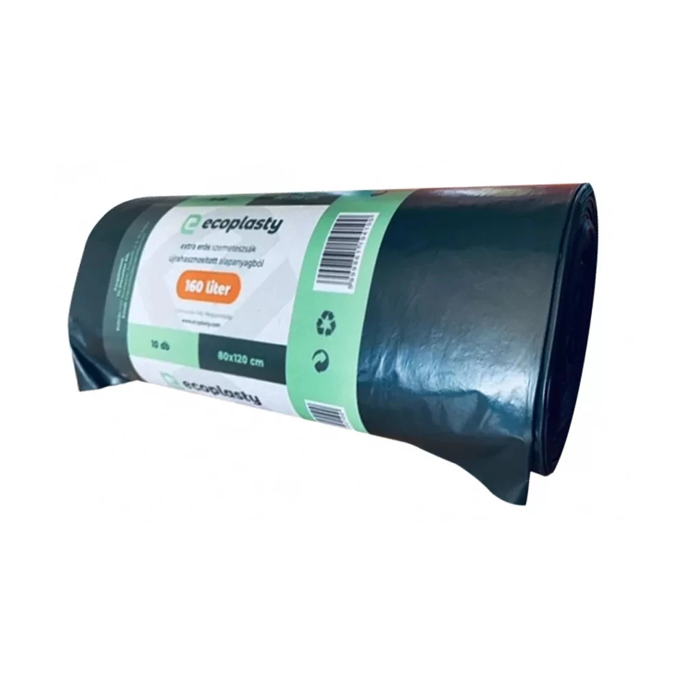 Szemeteszsák 160L - 80*120cm, 40micron extra erős 10db/tek